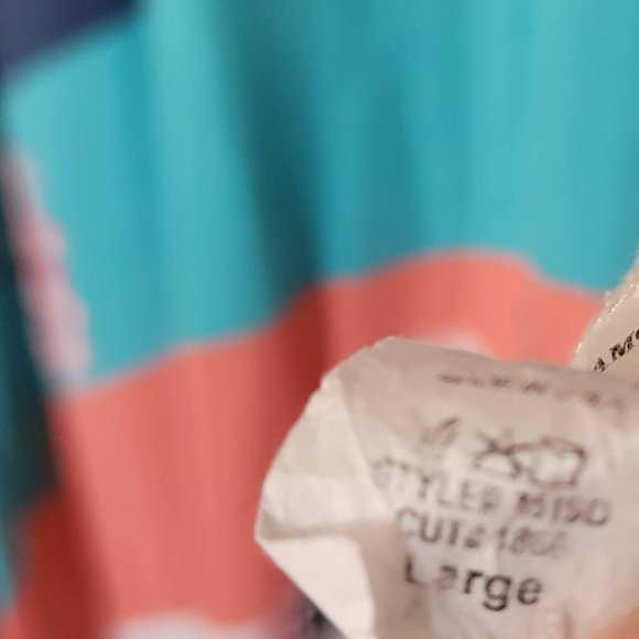 Viamor Striped Floral Dress Size Large - Picture 5 of 10